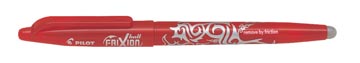 Pilot roller frixion ball, encre gel, rouge