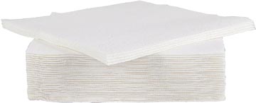 Cosy & trendy serviette, 38 x 38 cm, blanc, 40 pièces