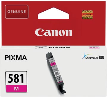 Canon cartouche d'encre cli-581m, 223 pages, oem 2104c001, magenta