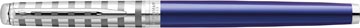 Waterman stylo plume hémisphère deluxe marine blue avec détail en palladium