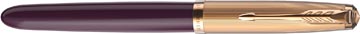 Parker 51 premium stylo plume moyenne, plum gt