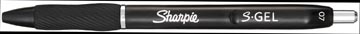 Sharpie s-gel roller, pointe moyenne, blister de 3 pièces, noir