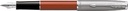 Parker stylo plume sonnet essential, fine, en boîte-cadeau, red ct (rouge)