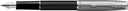 Parker stylo plume sonnet essential, fine, en boîte-cadeau, black ct (noir)