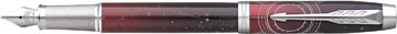 Parker im stylo plume, moyenne, en boîte-cadeau, portal ct (rouge/noir)
