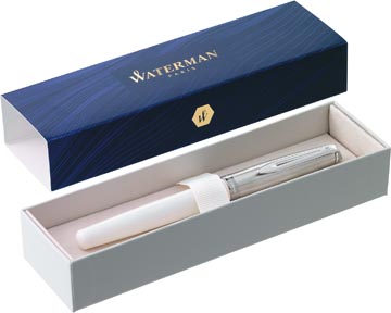Waterman emblème 2.0 ct stylo plume, pointe moyenne, ivoire