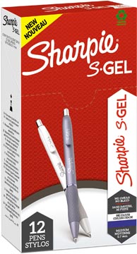 Sharpie s-gel roller fashion mix, pointe moyenne