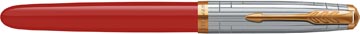 Parker 51 premium stylo plume fine, feu rouge gt