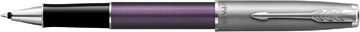 Parker roller sonnet, fine, en boîte-cadeau, violet