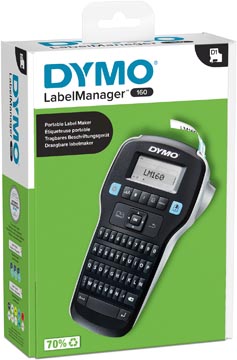 Dymo système de lettrage labelmanager 160p, azerty