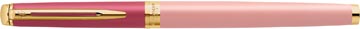 Waterman hémisphère colour blocking roller, pointe fine, pink gt