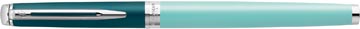 Waterman hémisphère colour blocking stylo plume, pointe fine, green ct