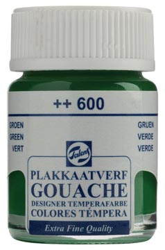 Talens gouache extra fine flacon de 16 ml, vert