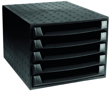 Exacompta bloc à tiroirs ecoblack