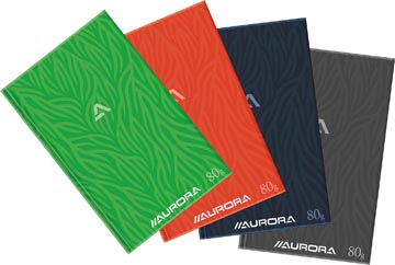 Aurora livre de magasin, ft 21,5x33,5 cm, quadrillé commercial, 192 pages