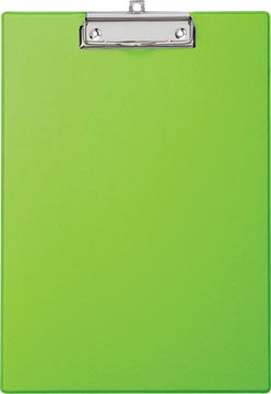 Maul porte-bloc a4 portrait, pvc plastifié, néon verte