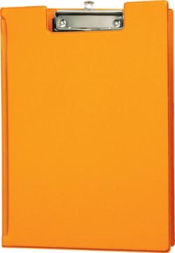 Maul chemise á pince avec insert a4, pvc plastifié, orange