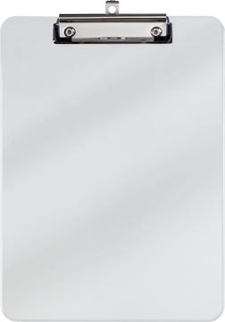 Maul porte-bloc plastique a4 portrait, clair transparent