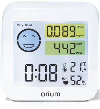 Orium by cep détecteur de co2 standard, pour des surfaces jusqu'à 20 m²