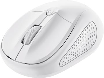 Trust primo souris sans fil, blanc mat