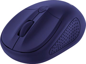 Trust primo souris sans fil, bleu mat