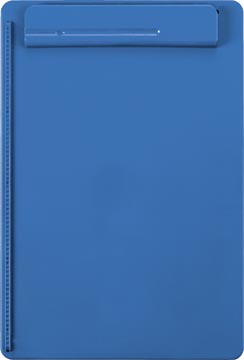 Maul porte-bloc a4 go eco a4 portrait, avec porte-stylo, 85% plastic recyclé, bleu