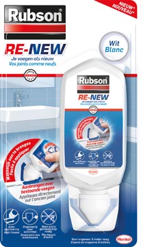 Rubson renew kit de jointoyage, 80 ml, blanc