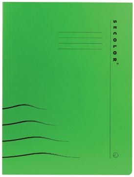 Jalema chemise avec clip secolor pour ft a4 (31 x 25/23 cm), vert