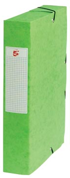 Pergamy boîte de classement, dos de 6 cm, vert