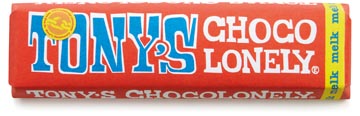 Tony's chocolonely barre de chocolat, 50g, lait