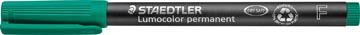 Staedtler lumocolor 318, marqueur ohp, permanent, 0,6 mm, vert