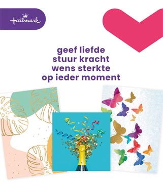 Hallmark set de recharge cartes de souhaits, vierge (nl), paquet de 8 pièces