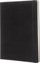 Moleskine carnet de notes, ft 19 x 25 cm, ligné, couverture solide, 192 pages, noir