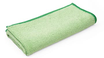 Greenspeed element chiffon en microfibres, ft 40 x 40 cm, paquet de 10 pièces, vert