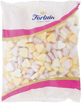 Fortuin coeurs de fruits confiserie, sac de 1 kg