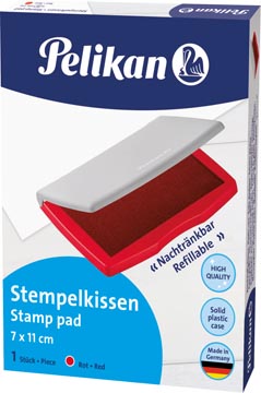 Pelikan tampon encreur ft 7 x 11 cm, rouge