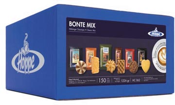 Hoppe biscuits bonte mix, boîte de 150 pièces