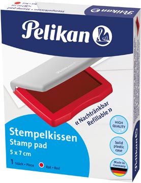 Pelikan tampon encreur ft 5 x 7 cm, rouge