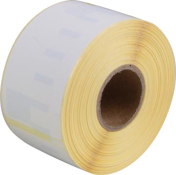 Etiquettes compatibles dymo labelwriter ft 89 x 36 mm, blanc, paquet de 260 étiquettes