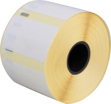 Etiquettes compatibles dymo labelwriter ft 57 x 32 mm, blanc, paquet de 1000 étiquettes