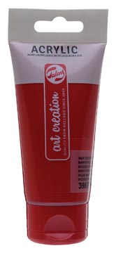 Talens art creation peinture acrylique tube de 75 ml, rouge naphtol moyen