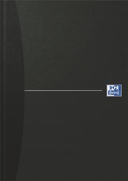 Oxford office essentials cahier, couverture rigide, 192 pages, ligné, ft a4, smart black