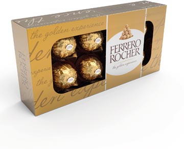 Ferrero rocher, 8 pièces, boîte de 100 g