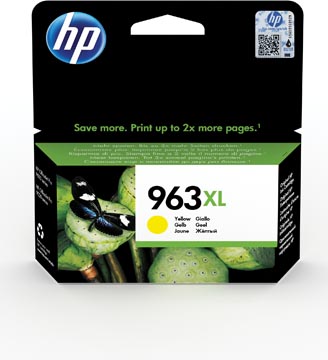 Hp cartouche d'encre 963xl, 1.600 pages, oem 3ja29ae, jaune