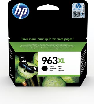 Hp cartouche d'encre 963xl, 2.000 pages, oem 3ja30ae, noir