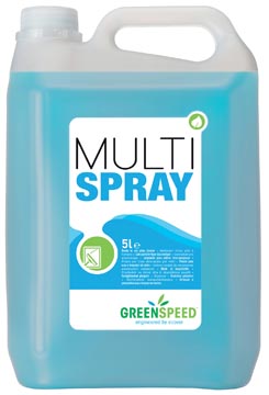 Greenspeed nettoyant de vitres et intérieurs multi spray, parfum citrus, flacon de 5 l