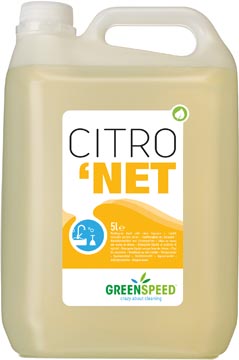 Greenspeed citronetliquide vaiselle, flacon de 5 l