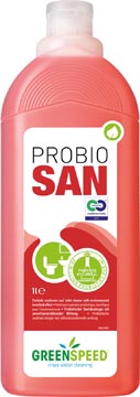 Greenspeed probio san nettoyant pour toilettes, bouteille de 1 l