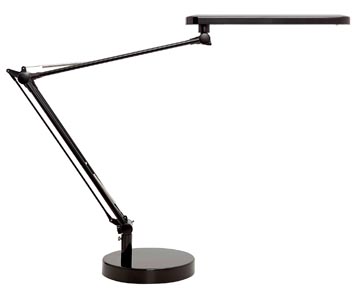 Unilux lampe de bureau mamboled, lampe led, noir