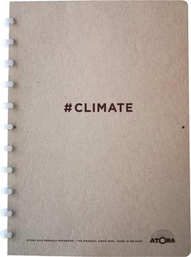 Atoma climate cahier, ft a5, 144 pages, ligné